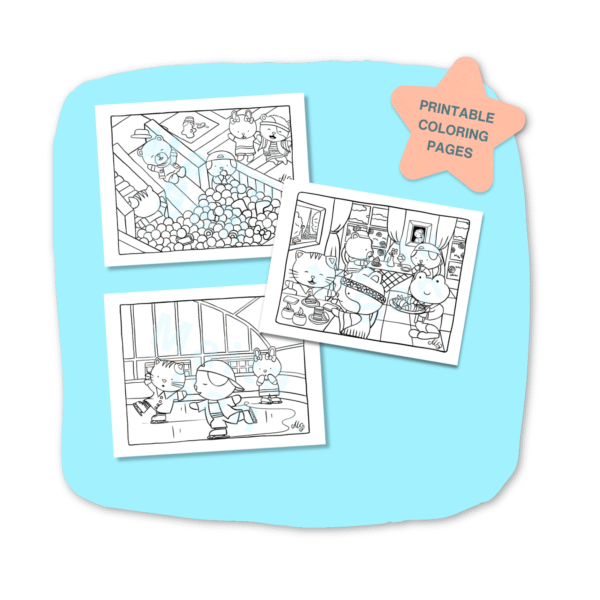 Descarga Digital - Annie Malls Páginas para Colorear