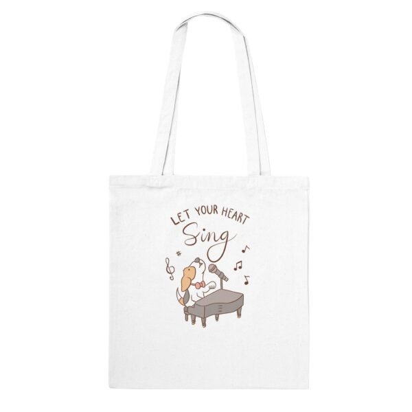 Let your heart sing Tote Bag Clásica